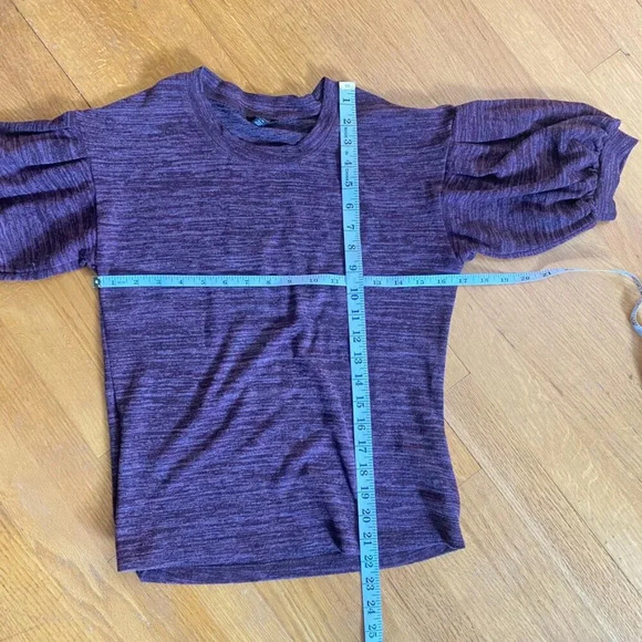 Buffalo David Bitton Puff Sleeve Short Sleeve Top - Picture 7 of 7